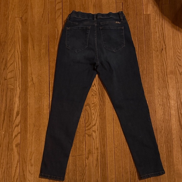 Classic Dark Blue Women's Jeans - Picture 4 of 6